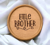Little Brother SVG Logo -  Hearts & Arrows SVG
